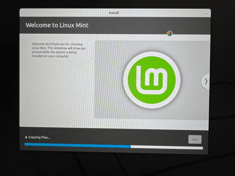 Install Progress