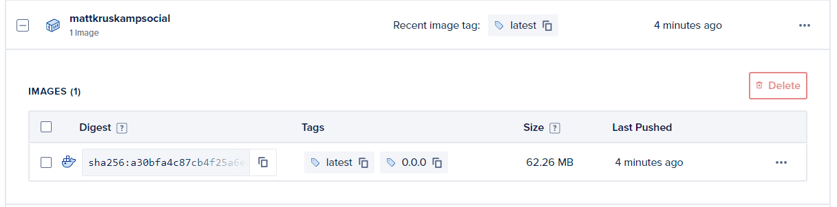 Registry image